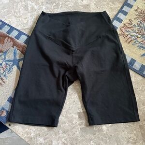 Black bike shorts